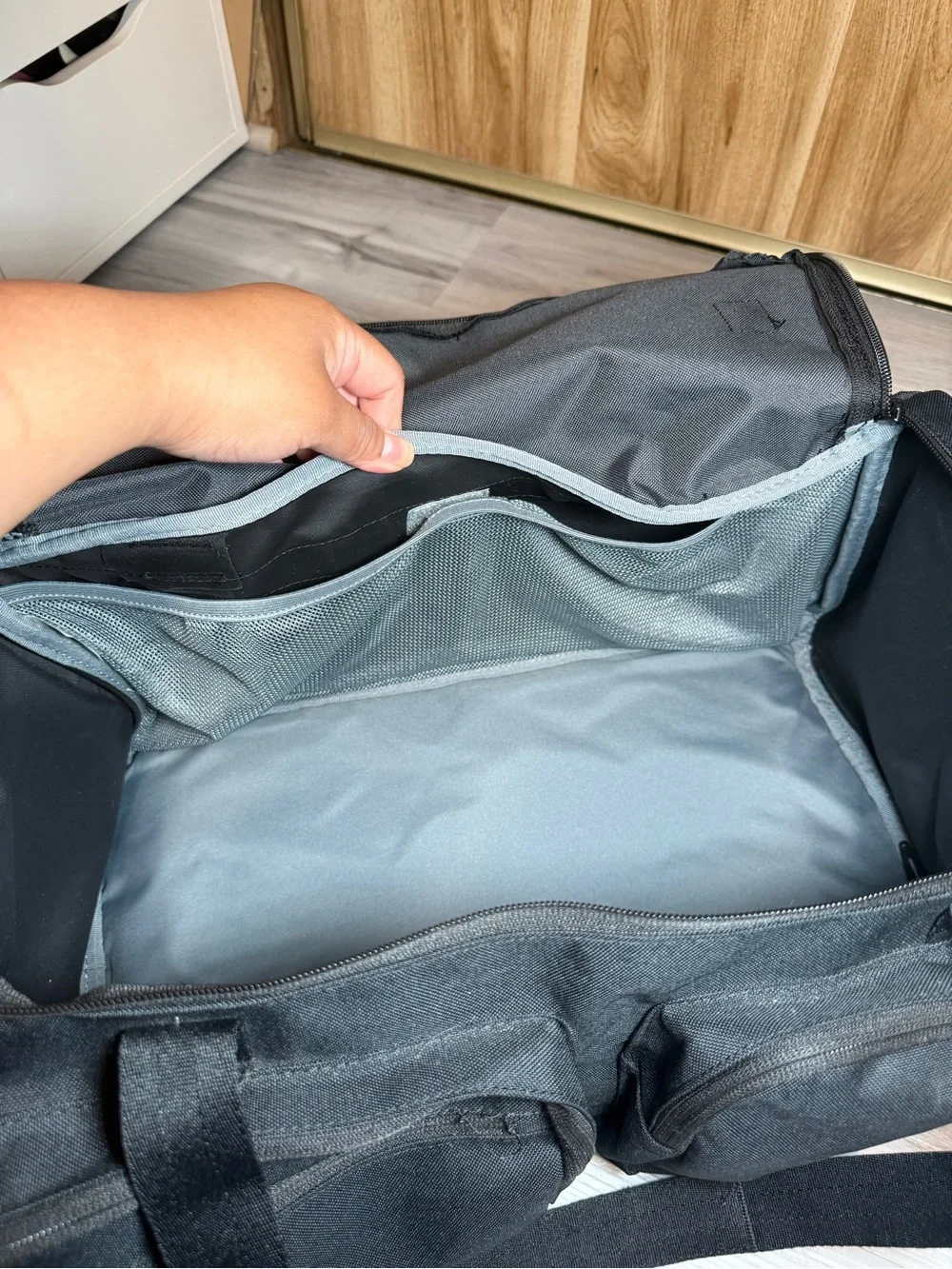 Nike Black Utility Duffel